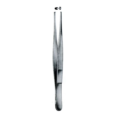 Pinza chirurgica retta cm.16 (1x2 denti)